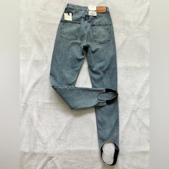 CITIZENS OF HUMANITY Valerie High Rise Tapered Stirrup Jeans--24 - Picture 7 of 16